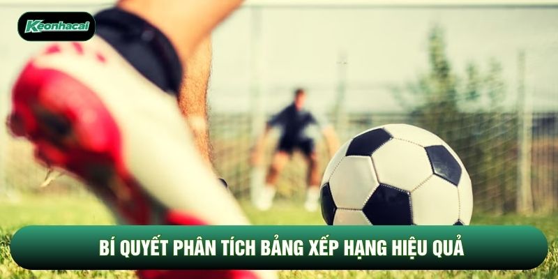 Bí quyết phân tích bảng xếp hạng hiệu quả Bí quyết phân tích bảng xếp hạng hiệu quả
