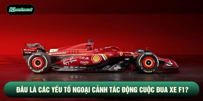 Đâu là các yếu tố ngoại cảnh tác động cuộc đua xe F1? Đâu là các yếu tố ngoại cảnh tác động cuộc đua xe F1?