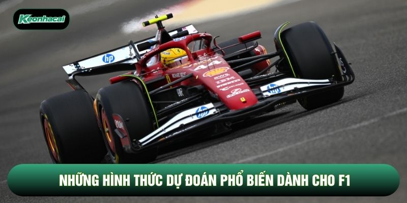 Những hình thức dự đoán phổ biến dành cho F1 Những hình thức dự đoán phổ biến dành cho F1
