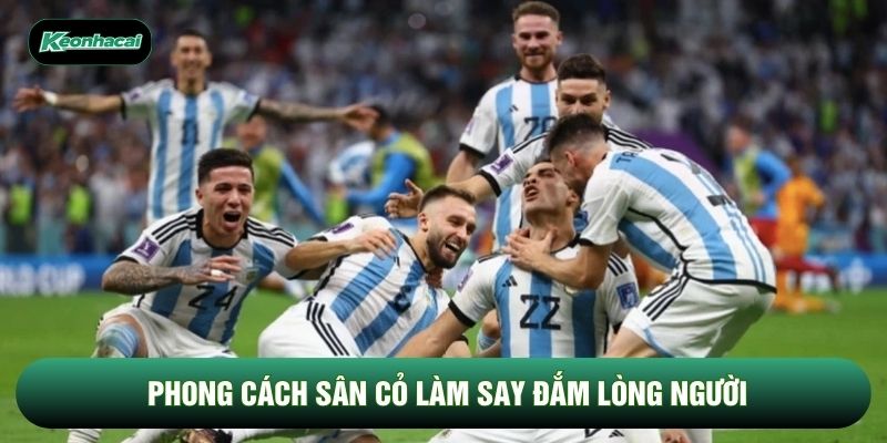 Phong cách sân cỏ làm say đắm lòng người